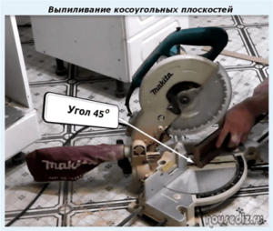 Выпиливание косоугольных плоскостей Выпиливание косоугольных плоскостей