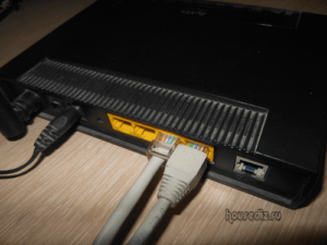 подключение витой пары к Zyxel P660HTW2 EE