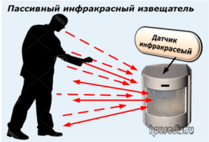 Пассивный инфракрасный извещатель