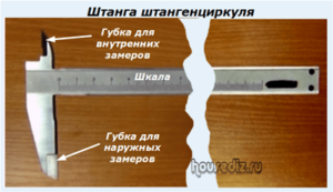 Штанга штангенциркуля Штанга штангенциркуля