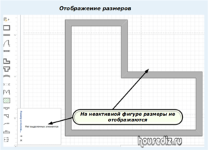 Отображение размеров Отображение размеров
