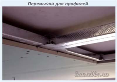 Перемычки для профилей