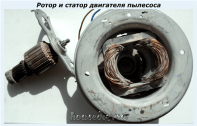 Ротор и статор двигателя пылесоса Ротор и статор двигателя пылесоса