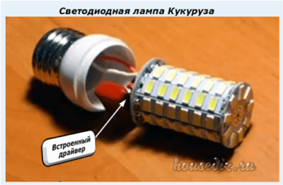 Светодиодная лампа Кукуруза
