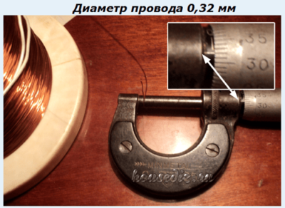 Диаметр провода