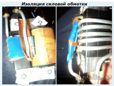 Изоляция силовой обмотки