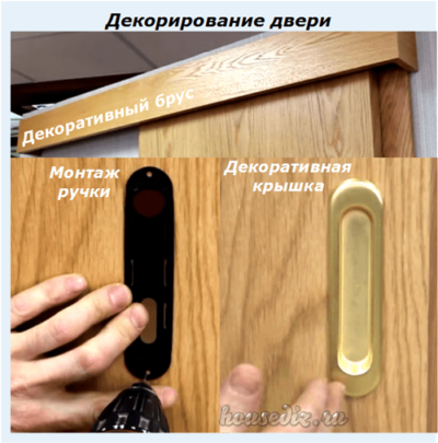 Декорирование двери Декорирование двери