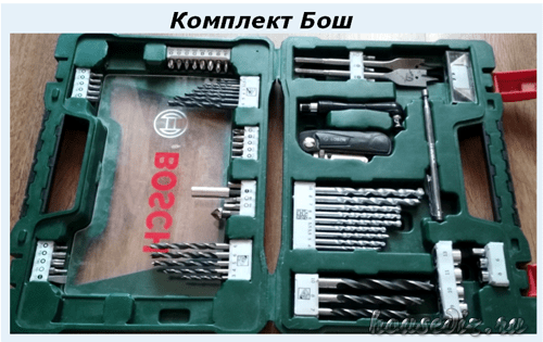 Комплект инструмента Бош Комплект Бош