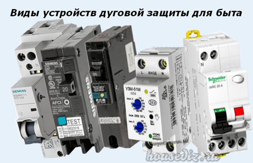 Виды дуговой защиты