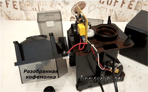 Разобранная кофемолка