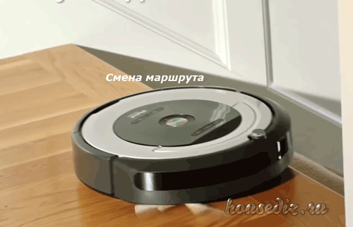 Смена маршрута робота Смена маршрута