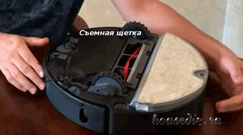 Съемная щетка пылесоса Съемная щетка