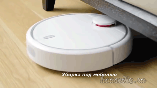 Уборка роботом под мебелью Уборка под мебелью