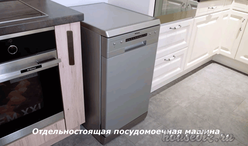 Отдельно стоящая посудомоечная машина Отдельностоящая посудомоечная машина