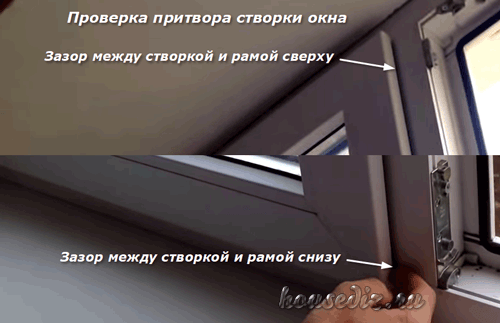 Проверки окна Проверка окна