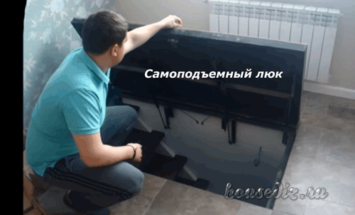 Самоподъемный люк