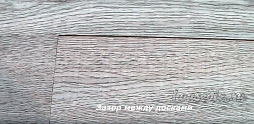Щель между досками Зазор между досками