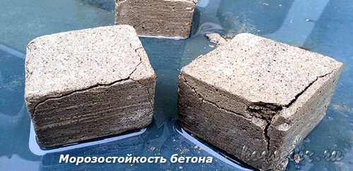 Морозостойкость у бетона Морозостойкость бетона